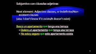 Subjunctive with Adjective Clauses [upl. by Searle]