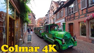 Colmar France Walking tour 4K [upl. by Llertac]