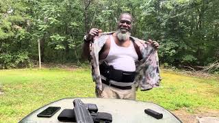 The best Belly band conceal carry for big Guys￼￼ byrna and glock [upl. by Aiket]