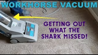 WORKHORSE VACUUM CLEANS UP AFTER SHARK [upl. by Slin]