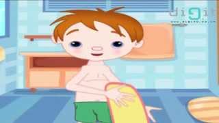 After A Bath  English Animated Nursery Rhymes amp Songs For Kids [upl. by Kraska]