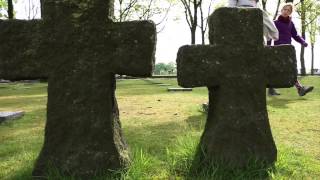 44 000 Germans are buried at Langemark Cemetery [upl. by Retha69]