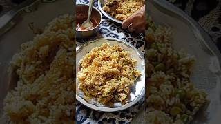 Aaj banaya Maine matar pulao minivlog shortvideo food vlog shorts azmigvlog [upl. by Aitnom]