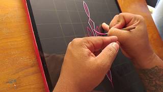 How to Pinstripe Simple Pinstriping Design 18 [upl. by Norehc614]