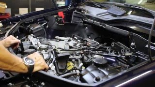 How To Remove And Install Mercedes Intake Manifold [upl. by Suivatra]