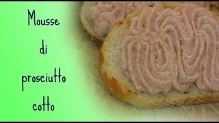 Mousse di prosciutto cotto [upl. by Aneekas]