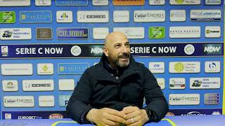 Conferenza post partita Carrarese VS Juventus Next Gen [upl. by Dranyer]