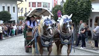 Bad Kötzting  Rosstag  Festzug 2022 [upl. by Kcirdnek]