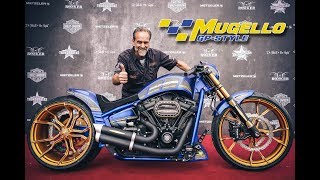 Thunderbike Mugello  Making of a custom HarleyDavidson Breakout [upl. by Elatnahs]