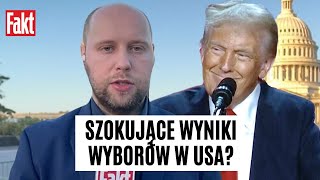 Donald Trump wraca do Białego Domu quotWyniki są szokiemquot Relacja dziennikarza Faktu z USA  FAKTPL [upl. by Roselane]