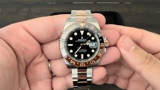 2 Calls in 1 Week We Look at The Rolex GMT Master II Root Beer 126711CHNR [upl. by Aicertal471]