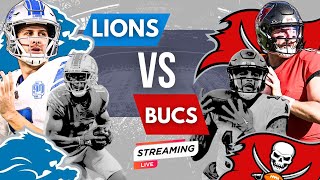 Detroit Lions Vs Tampa Bay Buccaneers LIVE GAME STREAM [upl. by Gayel672]