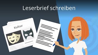 Leserbrief schreiben  einfach erklärt [upl. by Linnell400]