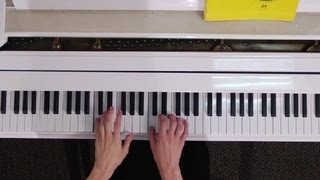 How to Place Your Fingers on a Piano  Tips on Playing the Piano [upl. by Friday]