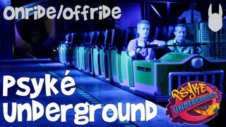 Walibi Belgium  Psyké Underground onrideoffride [upl. by Aierdna]