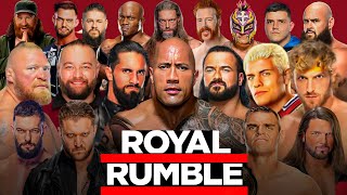 WWE Royal Rumble 2023 Full Match WWE Royal Rumble 2023 Highlights WWE Royal Rumble Highlights [upl. by Nnylak]