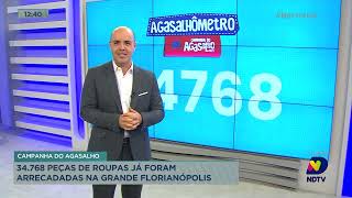 Campanha do Agasalho já arrecadou mais de 34 mil doações em Florianópolis [upl. by Drusie]