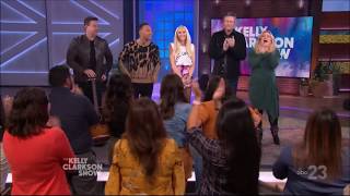 Kelly Clarkson Gwen Stefani Blake Shelton John Legend Carson Daly sing Neon Moon live concert 2019 [upl. by Persson]