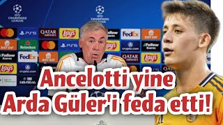 💥 Ancelotti yine Arda Güleri feda etti Real Madrid Stuttgart maçı ne zaman [upl. by Thissa91]