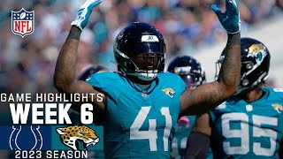 Indianapolis Colts vs Jacksonville Jaguars Game Highlights  NFL 2023 Week 6 [upl. by Fugate]