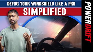 Easy fixes for fogged up car windows  Simplified  PowerDrift [upl. by Siesser]