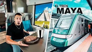 Así es el Nuevo TREN MAYA en México 🇲🇽 [upl. by Reine]