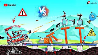 The Tank Stick Pocket Hill  Boss Fight  Gameplay  Levels 56  Android [upl. by Voccola842]