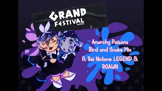 UTAU Anarchy Poisons Bird Mix Anarchy Poisons Snake Mix ft Rei Nintone LEGEND ROAWN [upl. by Anivlek]