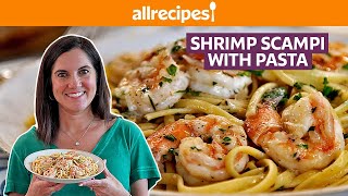 How to Cook Shrimp Scampi with Pasta  Get Cookin  Allrecipes [upl. by Hillyer]