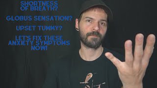 How To Fix Your Shortness of Breath Due To Anxiety  Plus Globus Sensation AND Stomach Upset [upl. by Enyleve]