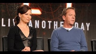 24 Interview  Live another Day  Kiefer Sutherland amp Mary Lynn Rajskub [upl. by Supat589]