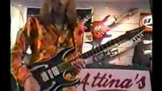 Paul Gilbert  Scarified Live  Attinas Music Store 1998 [upl. by Noirad918]