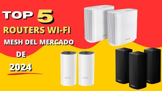 Los 5 Mejores Routers WiFi Mesh en 2024  Reseñas y Precios [upl. by Alyakcim]