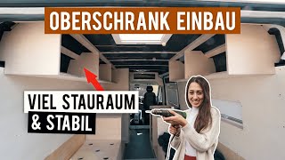 Hängeschrank im VAN ∙ einfaches Gerüst bauen ∙ Teil 1 ∙ DIY Campervan Selbstausbau 15 [upl. by Koralle58]