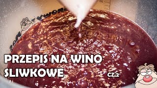 Przepis na Wino Śliwkowe  cz2  BONUS Mikstura na ODPORNOŚĆ [upl. by Enyrat975]