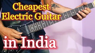 Cheapest Electric Guitar in India  Juarez Electric Guitar ReviewUnboxing [upl. by Ddarb]