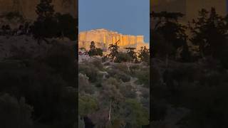 Acropolis Athens 🇬🇷 beautiful night view [upl. by Lorant]