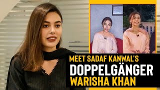 Meet Sadaf Kanwal’s doppelgänger  Warisha Khan  Dialogue Pakistan [upl. by Cherida]