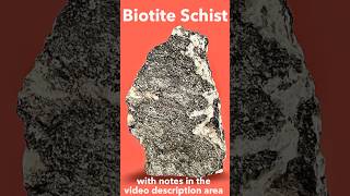 Metamorphic Biotite Mica Schist IDd [upl. by Pangaro]