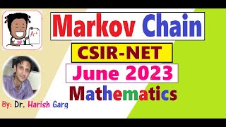 Markov Chain CSIR NET June 2023  ID 704105 [upl. by Cleland]