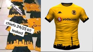 Kaizer Chiefs Next Season New Kit 2425 Leaked  TOO UGLY 😳 [upl. by Oinotnanauj]