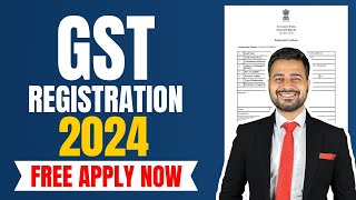 Online GST Registration process in Hindi 2024  Complete Guide for GST registration kaise kare [upl. by Orford]