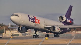 FedEx MD11 Gorgeous Takeoff [upl. by Atoiyanap]