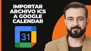 ¿Cómo añadir un archivo ICS a Google Calendar  ¿Cómo importar un archivo ICS a Google Calendar [upl. by Gunn]