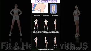 Leg exercises at homeyoga weightloss fitnessroutine short [upl. by Attennek]