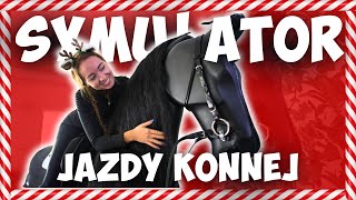 SYMULATOR JAZDY KONNEJ😱Jak Udoskonalić Swój Dosiad❓Jak wygląda wizyta❓KOLIBKI Park Gdynia🎄VLOGMAS🎄 [upl. by Kaczer71]