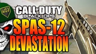 COD Black Ops  Spas12 Nuketown Ownage Why Im Not Buying COD Ghosts NEW DLC Devastation Map Pack [upl. by Pete]