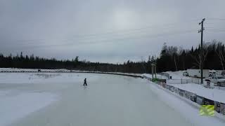 Bonnechere Cup 2023 Pre Race Drone Track Footage [upl. by Maryjane]