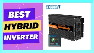 EDECOA 1500W 2500W pure sine wave power inverter [upl. by Oicafinob]