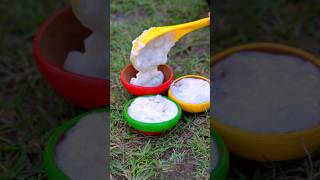 Sweet Dessert Recipe With Juicy Ice Apple  Village Traditional Sweets Cooking  shorts [upl. by Jaquith]